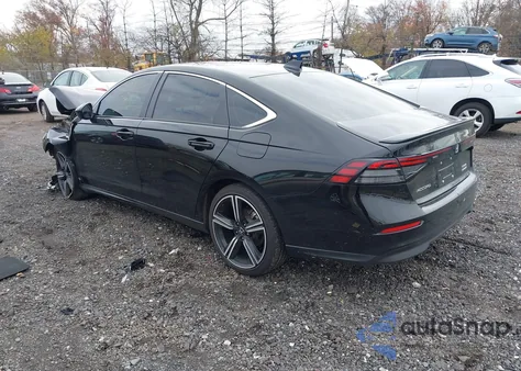 2025 Honda Accord Hybrid Sport из США, поврежденный, VIN 1HGCY2F51SA009339